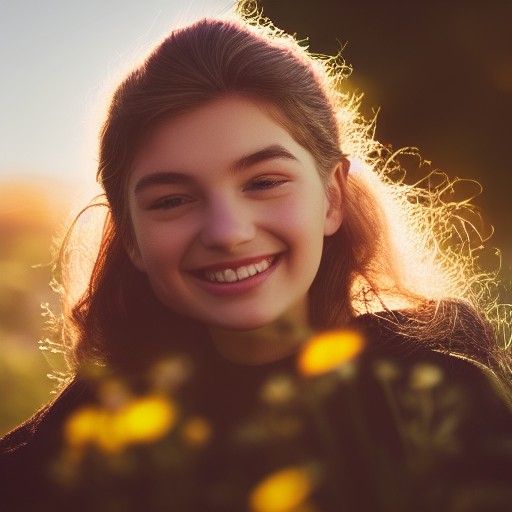 Youth Personified: Divine Light and Clouds