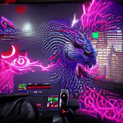 Neon Lizard