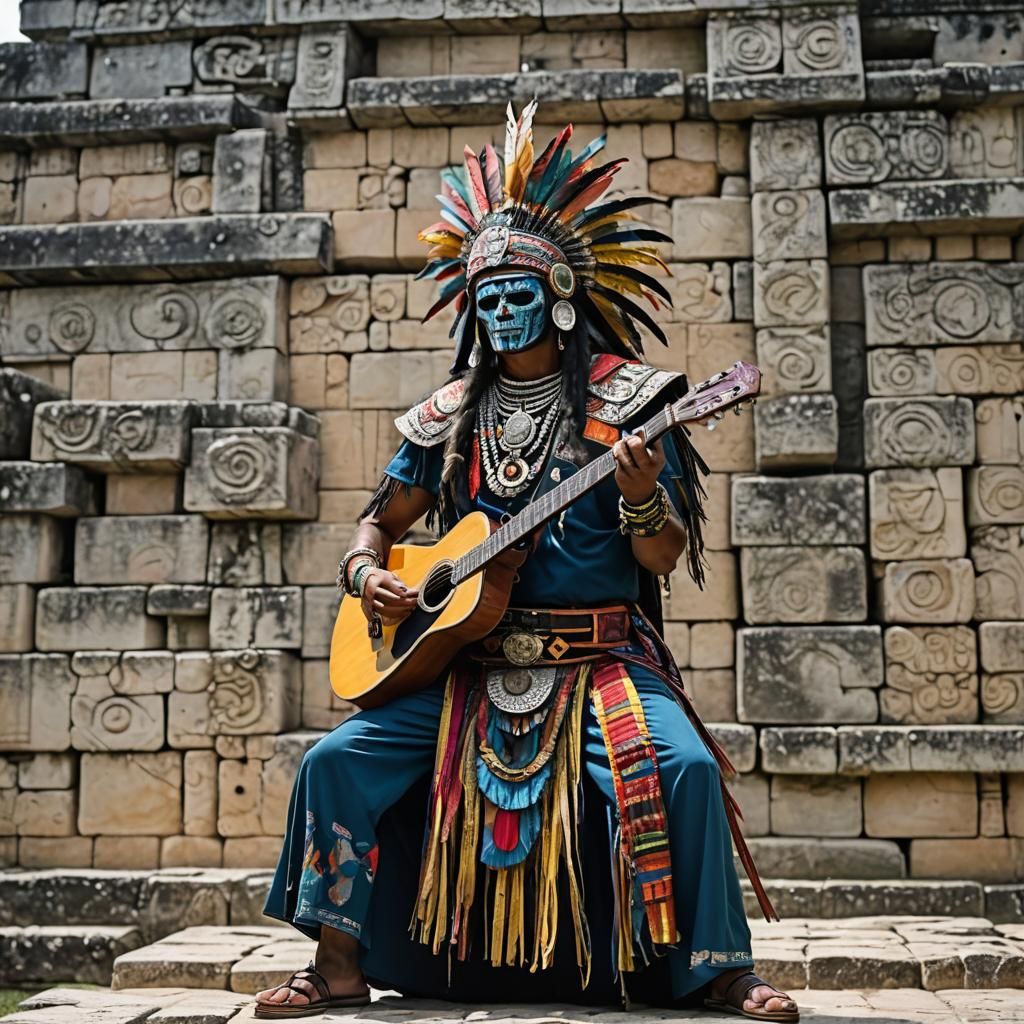 Mayan Warrior's Heavy Metal Concert at Chichen Itza