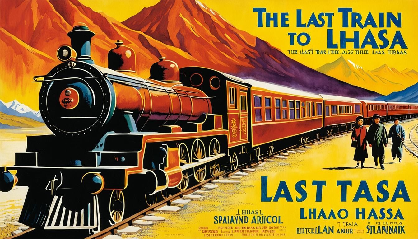 The Last Train to Lhasa: A 1995 Movie Poster