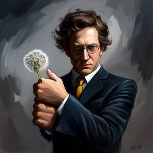 Sinister Dandelion Art