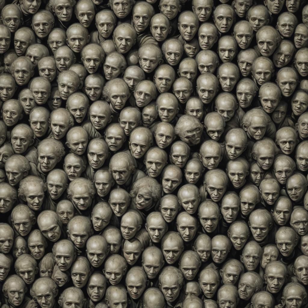 Morula Street Art: A Photorealistic Dan Witz Inspired Image