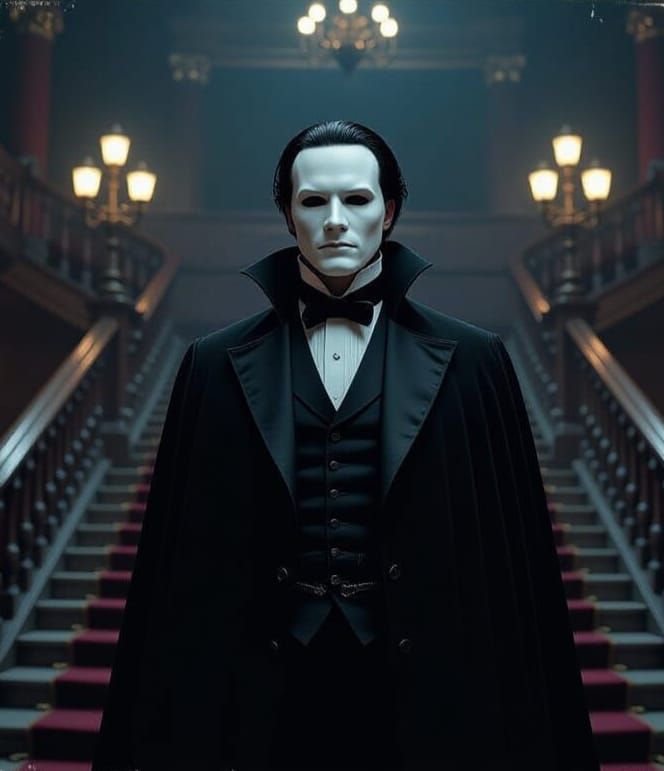 Mysterious Man in Victorian Theater