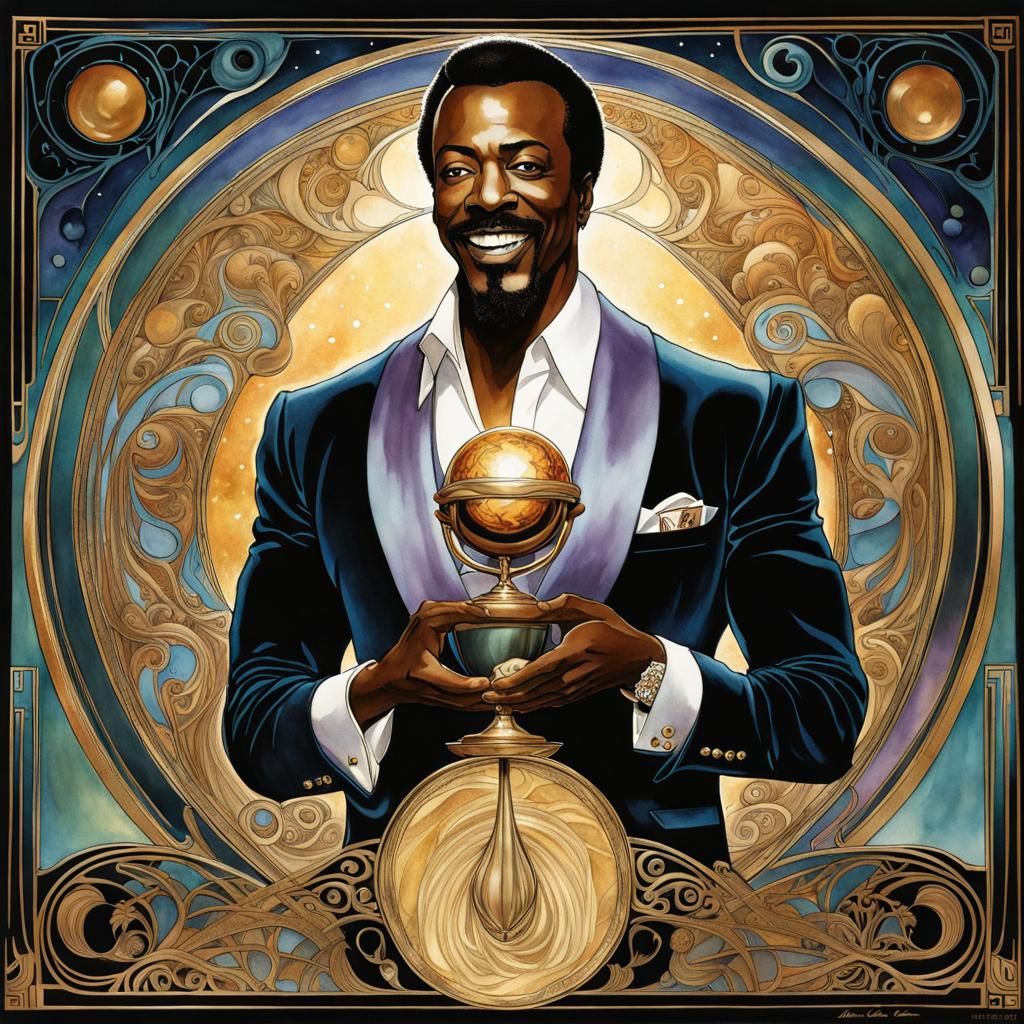 Wilson Pickett Honored: An Art Nouveau Soultrain Award