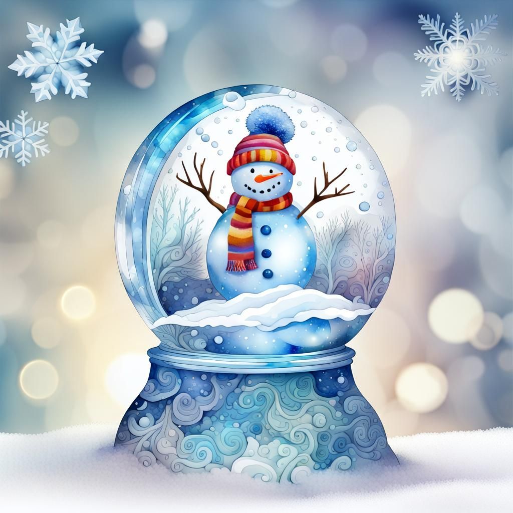 Snowman Snowglobe