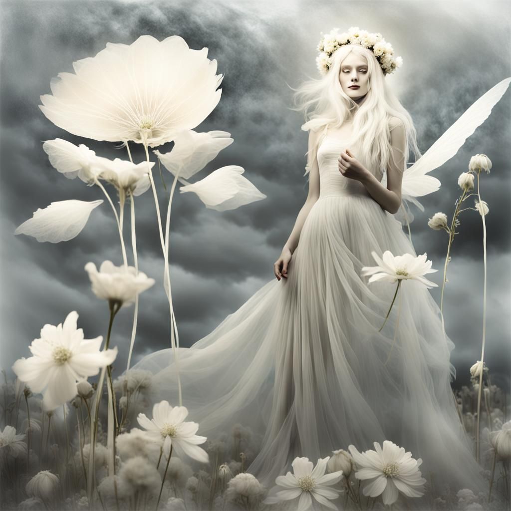 Ethereal Fairy in Surreal Dreamscape