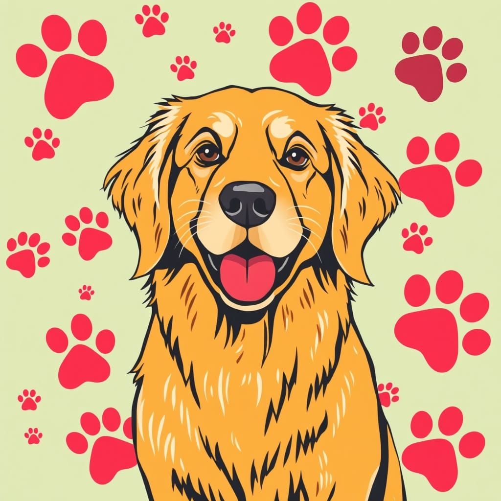 Happy Golden Retriever