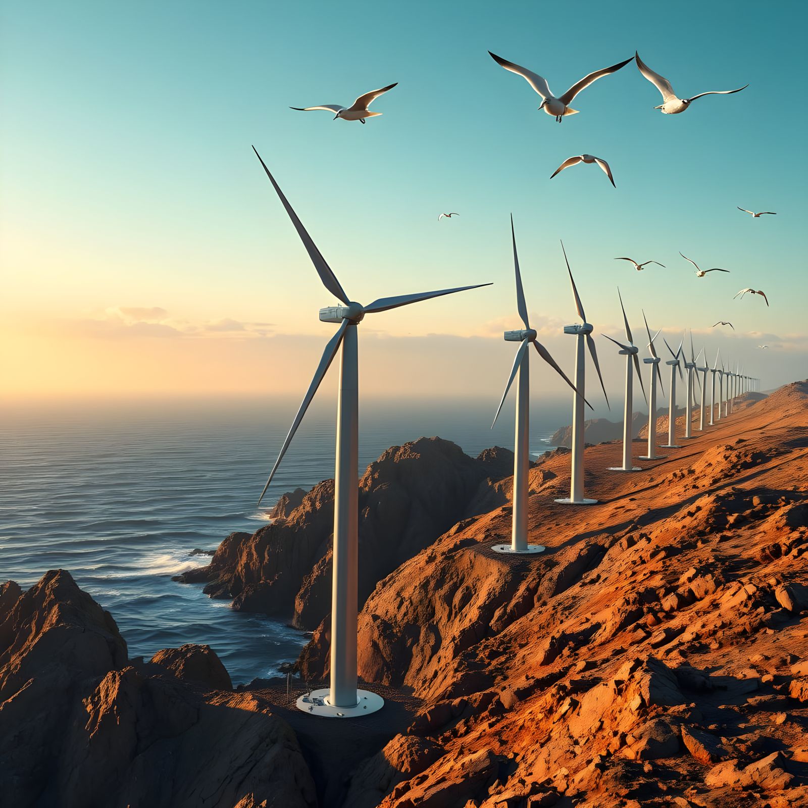 AI-Enhanced Wind Farms