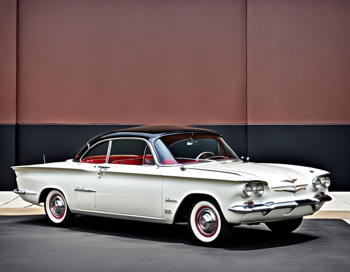 1960 Chevrolet Corvair Monza on Onyx Stone
