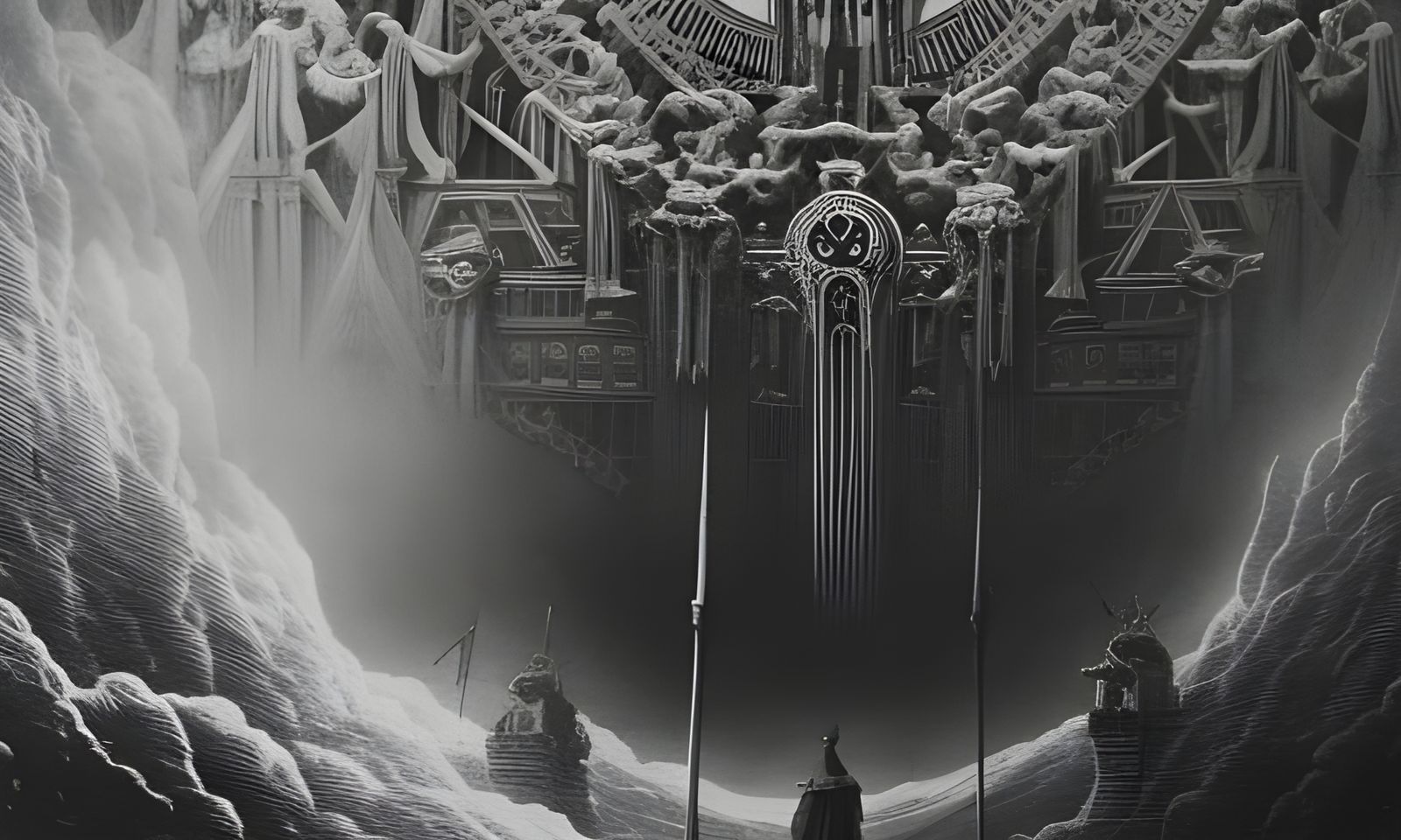 Alien Planet Idols, Temples, Places of Worship, And Cathedral Entrances (Continued)