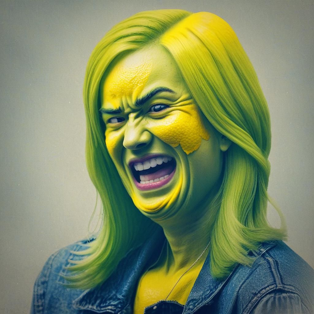 Sour Lemon Look Expression