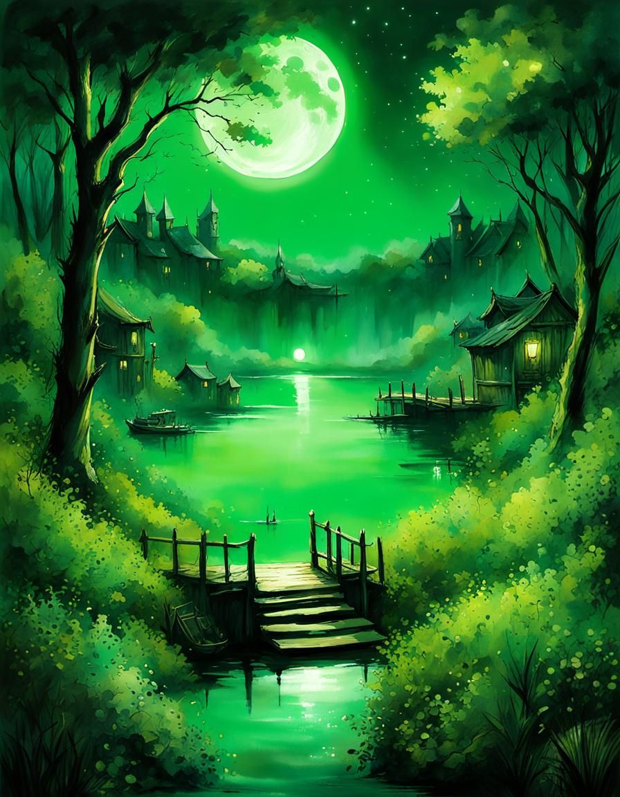 Mysterious Nightscene