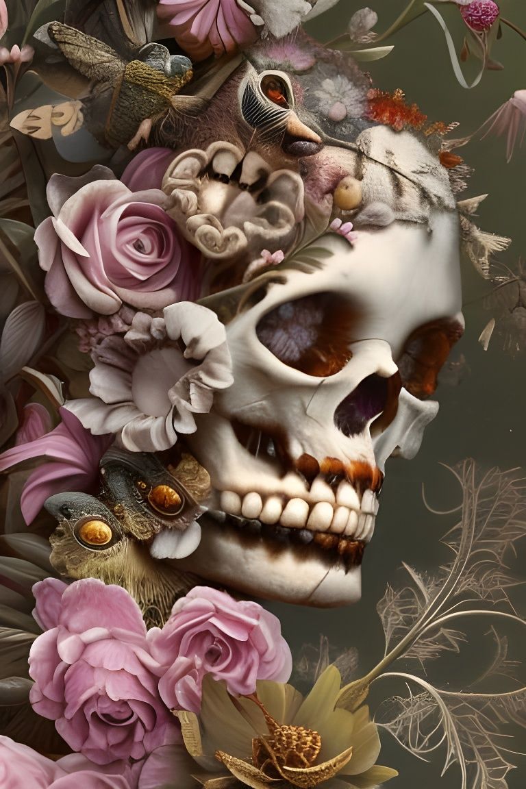 Botanical Death Portrait