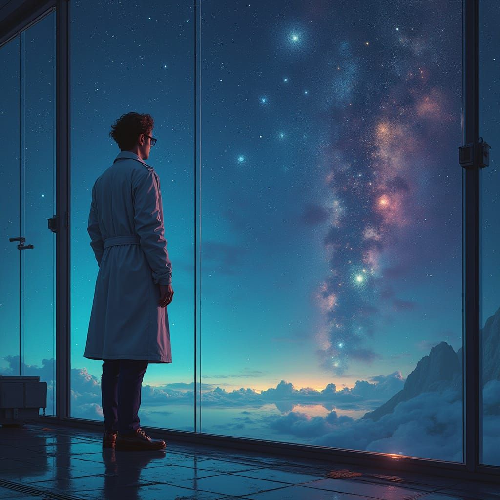 Cosmic Visionary in a Galactic Lab