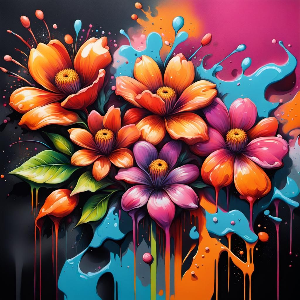 Flowers in bloom