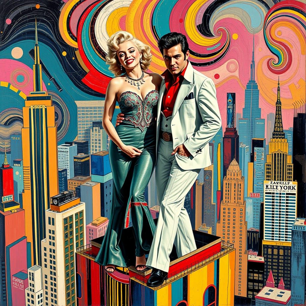 Art Deco Royalty on the NYC Rooftop