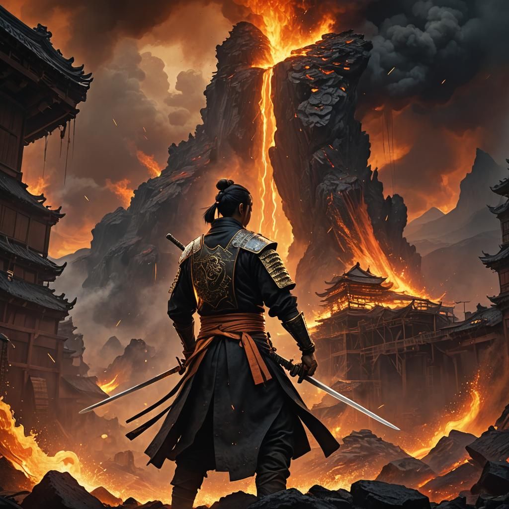 Japanese Swordsmith Forges Katana in Fiery Foundry