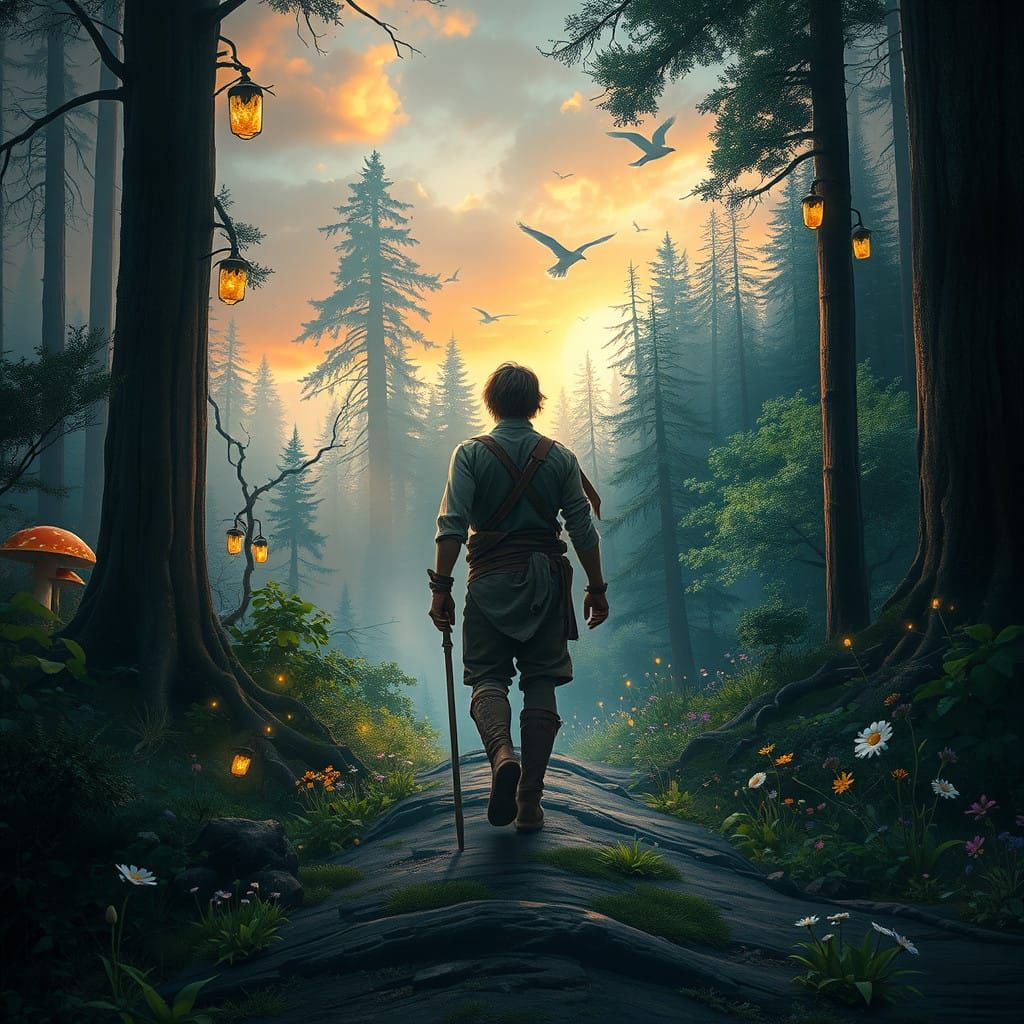 Beyond the Threshold: Fantasy Meets Reality in Dazzling 8K