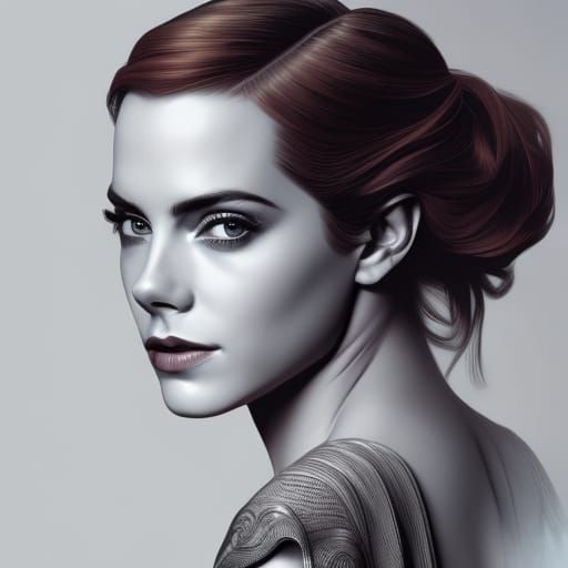 Emma Stone +Emma Watson + Scarlett Johansson