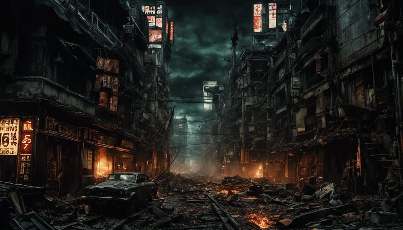 Post-Apocalyptic Landmarks / Tokyo