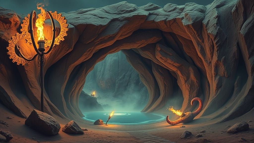 Surreal Desert Metropolis Unveils Ancient Water Secrets