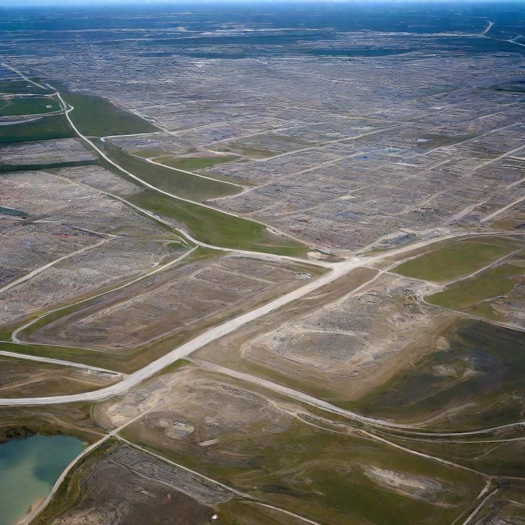 Huge Florida Landfill Generated by AI