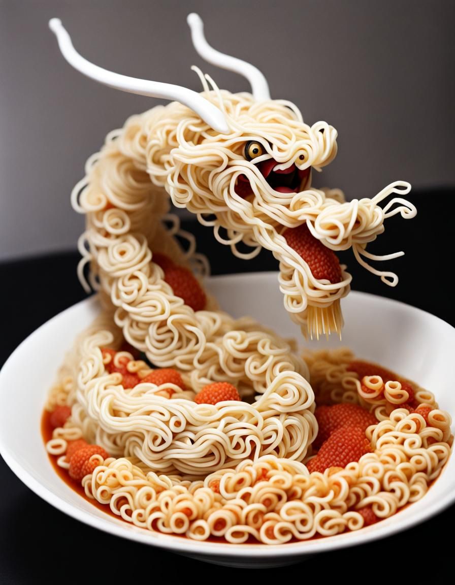 Raspberry Ramen Dragon