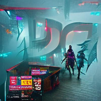 Cyberpunk Dungeons and Dragons in Neon 4K