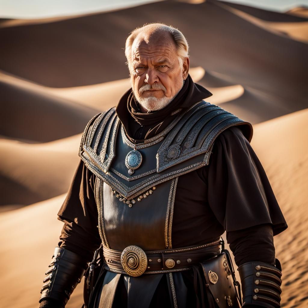 Baron Harkonnen Portrait: Desert Winds and Power