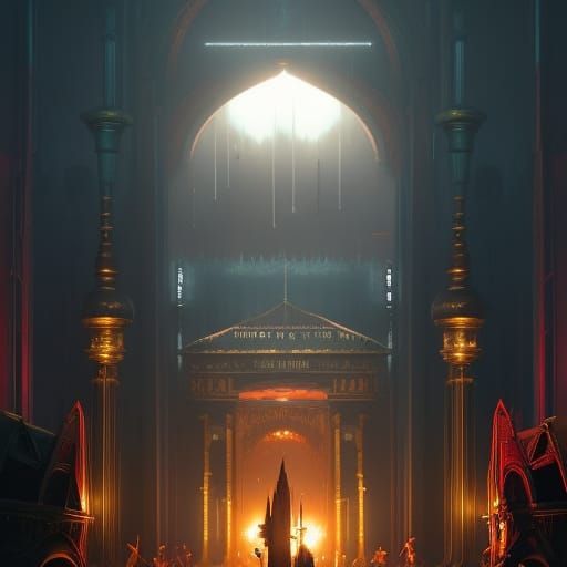 Dark Fantasy Freak Show Digital Art