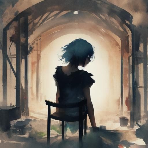 Watercolor Dreamscape: Fighting Sleep, Embracing Dreams