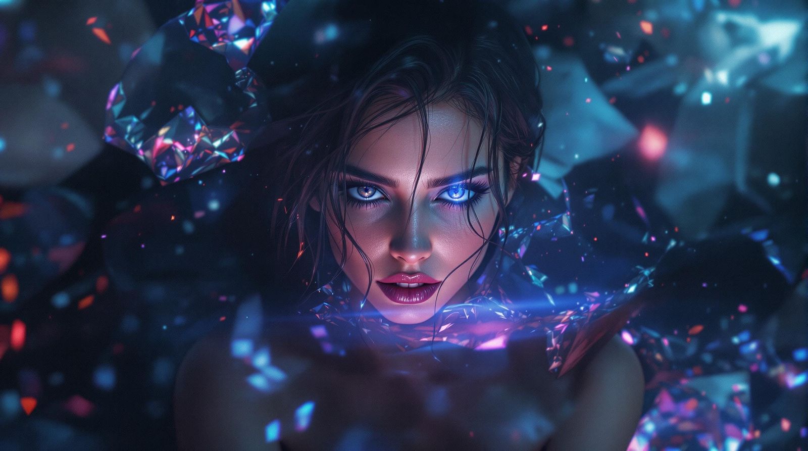 Ethereal Siren Lost in Cosmic Vortex