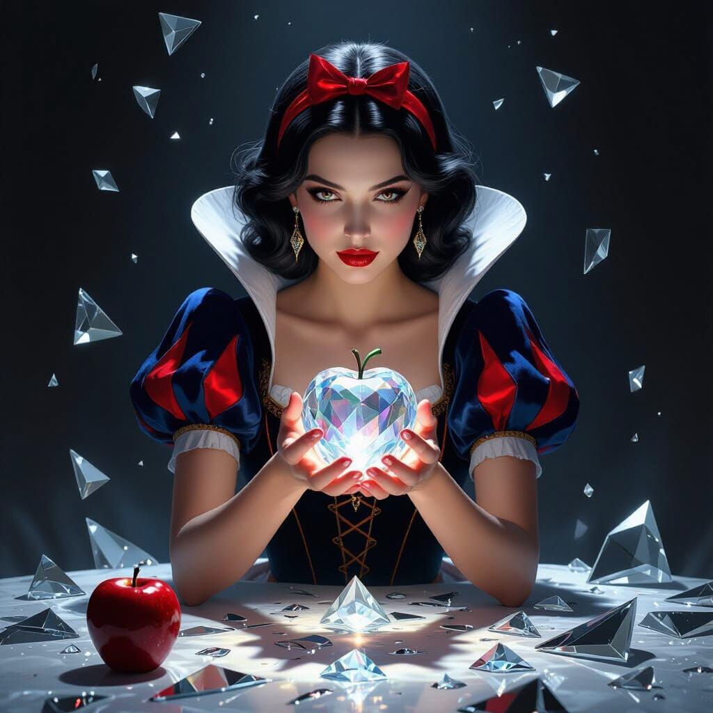 Snow White as Mirror Queen, Goddess of Balance