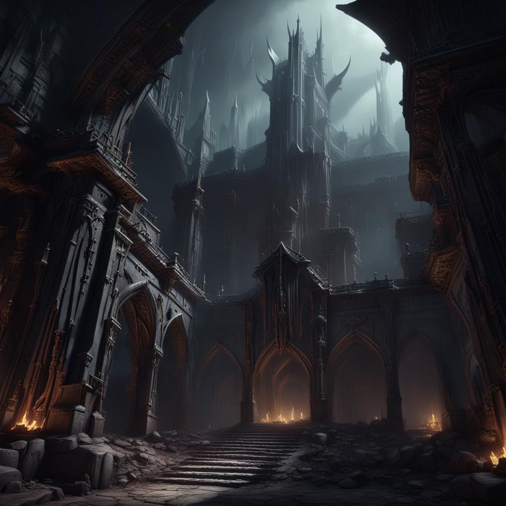 Eerie Soulvoid Citadel of Restless Spirits