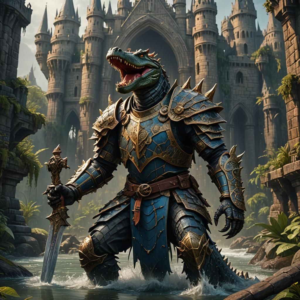 Crocodile Knight
