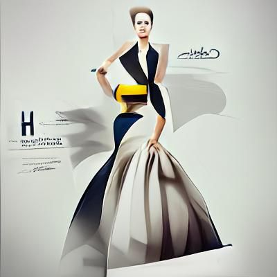 Fashion Model Editorial Portrait in High Definition