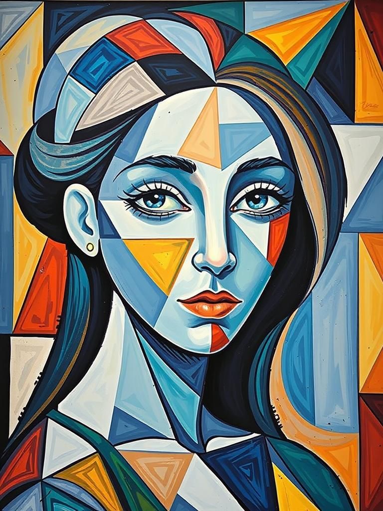 Tattooed Woman Portrait in Professional Photography Style