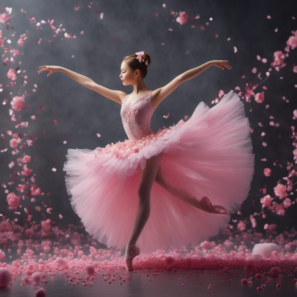 Watercolor Ballerina Girl Room Decoration Printable