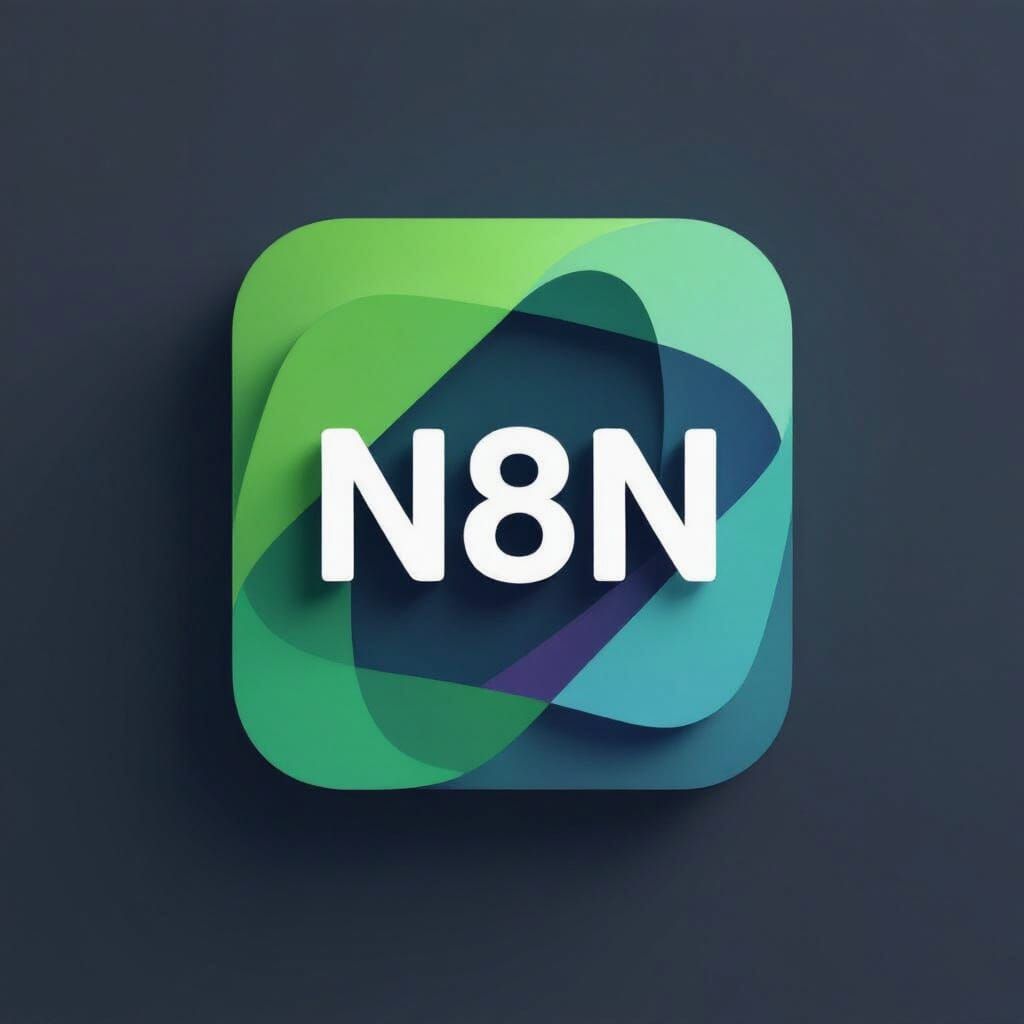 Sleek Minimalist Avatar: Geometric Shapes in Blue, Green, Pu...