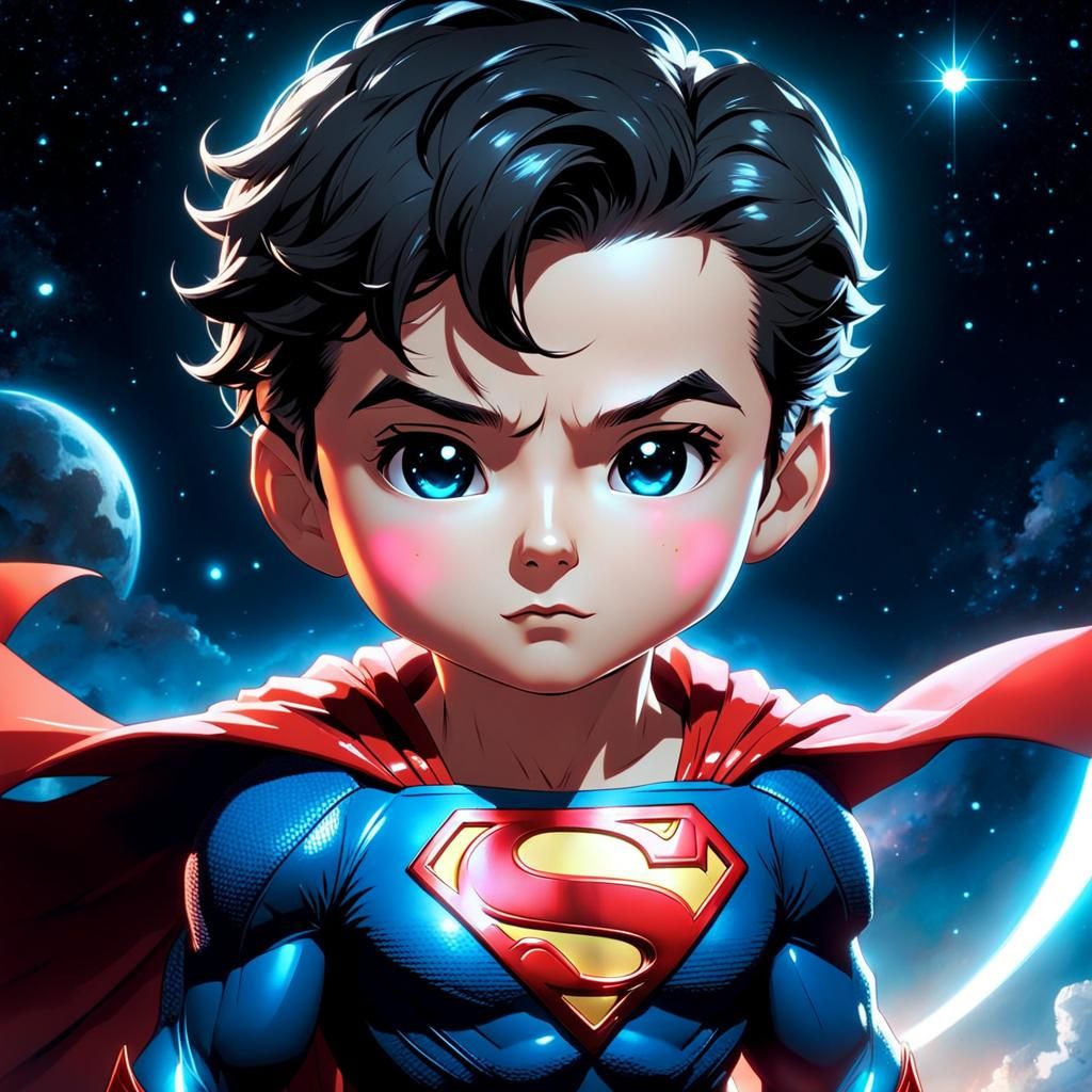 Chibi Superman! 💫💙🦸🏻