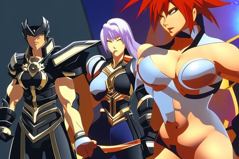 Natalia Murnikoviene Posing in Anime Style