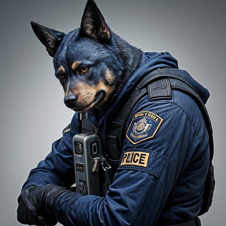 Surreal Law Enforcement Canine Unveiled