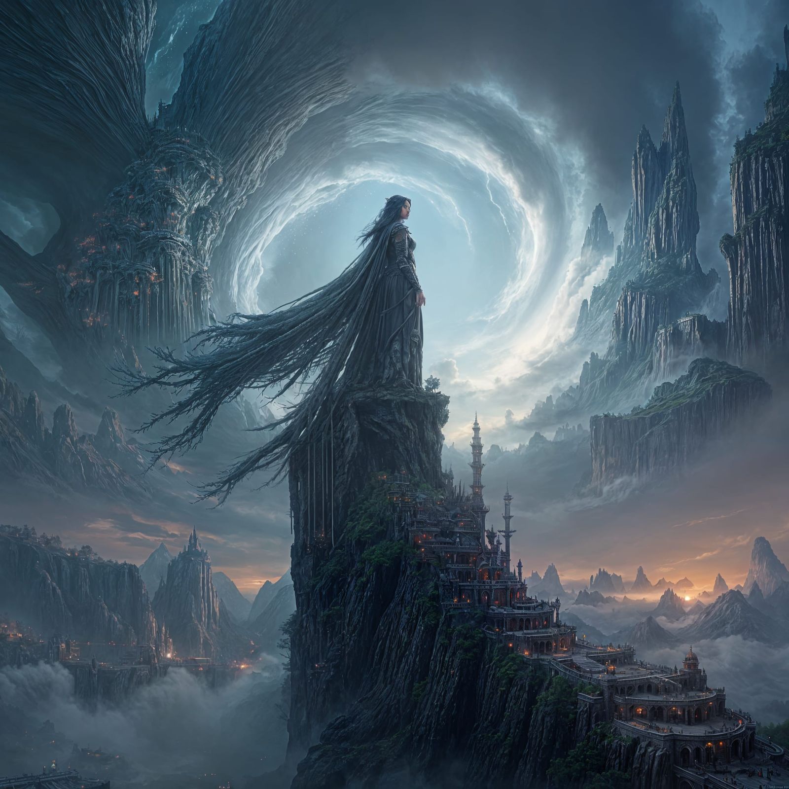 Fantastical Matte Painting: The Allure of Power