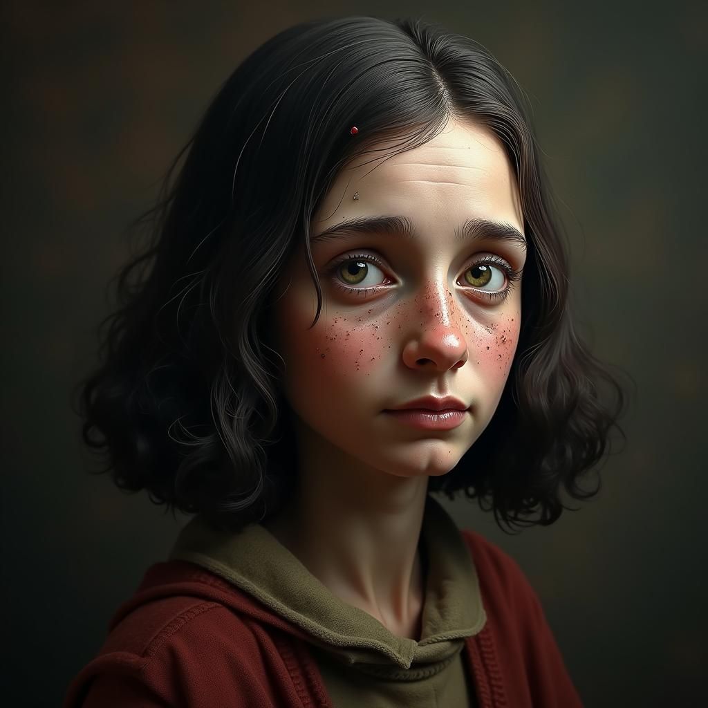 Anne Frank: A Portrait of an Elderly Woman