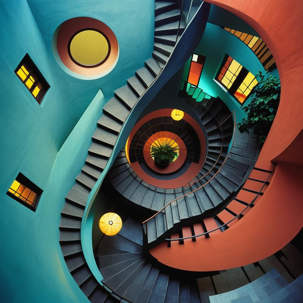 Surreal Luis Barragan Inspired House Interior