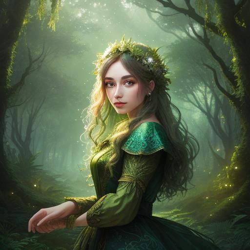 Forest maiden