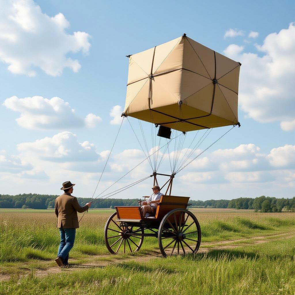 Box Kites Powering Carriages: Lost Imaginative Concepts