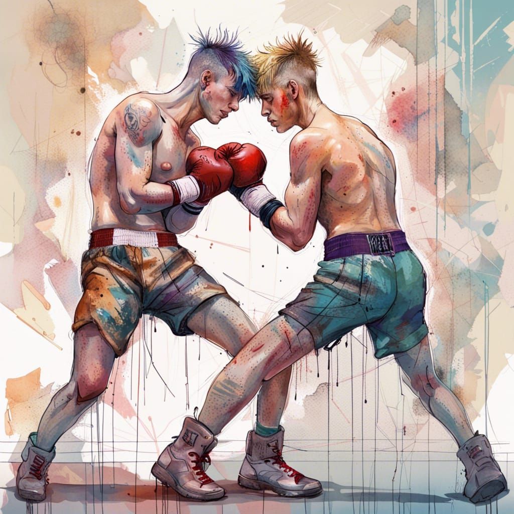 Punk fight