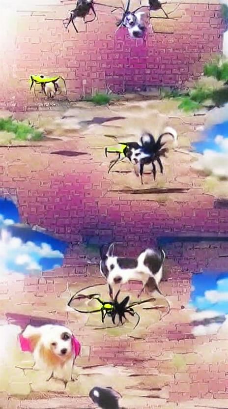 Anime Dog Spider Drone Hybrid