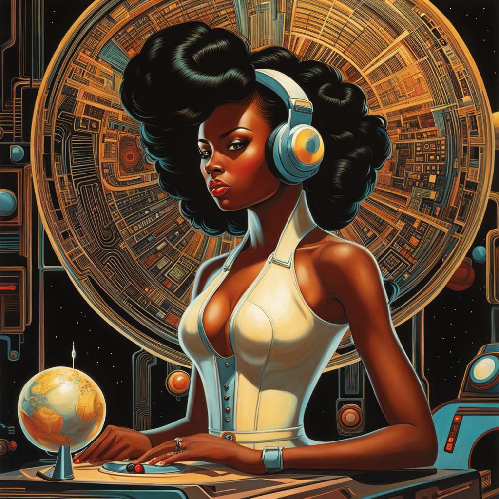 Retrofuturistic Scene: The Games Black Girls Play